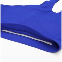 Sujetador a prueba de golpes para mujer con parte de atrás bonita, ropa deportiva para gimnasio y correr, chaleco Fiess, Top con correa Irregular, Material de nailon - details 23