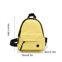 Bolso de hombro informal de estilo coreano para niños, bolso cruzado de lona ligero de color sólido, monedero, bolso deportivo, bolso de viaje para niños - details 1