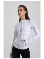 Ropa con capucha y cremallera para mujer, Anti-UV50 de bolsillo con protección UV para correr al aire libre, protector solar para Fitness - details 16