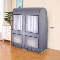 Clear Garment Rack Cover Dustproof Clothes Rack Cover  Hanging Garment Bags For Closet Storage Clear Garment Rack Cover With 2 Durable Zipper Clothing Waterproof Protector - details 2
