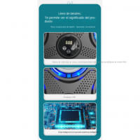 Modelo 2025 Boxeo con Música LED 9 Velocidades, 9 Modos de Entrenamiento, Boxeo de Pared con Bluetooth - details 8