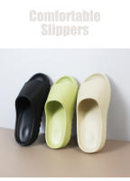 Nuevas zapatillas de suela gruesa suave de EVA para mujer, moda de verano, sandalias para el hogar, zapatos de playa para hombre - details 10