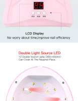 LULAA Profesional 36W UV LED Fototerapia Secador de Esmalte de Uñas Equipo de Salón para Manicura - details 2