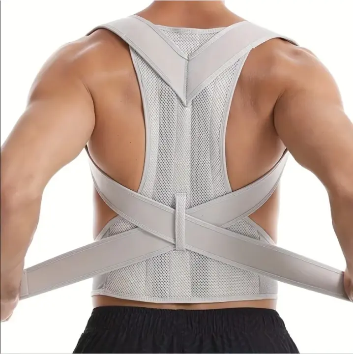 Entrenador de Postura Ajustable para Hombres y Mujeres Corrector de Espalda Recta - 1
