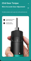 Juego de Herramientas de precisión Industrial de 220V, Mini destornillador eléctrico de alto Torque, kit con equilibrador de resorte - details 5