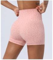 Shorts Deportivos de Cintura Alta para Yoga y Estiramiento Material de Nylon Hechos en China - details 9