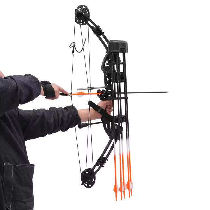 Kit de arco compuesto para adultos de 35-70 libras, 329 fps, tiro con arco y caza con 12 flechas para competición al aire libre, caza, entrenamiento de tiro con arco - 1