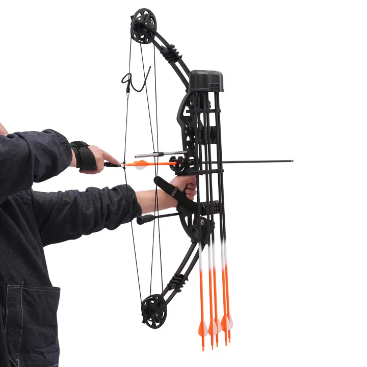 Kit de arco compuesto para adultos de 35-70 libras, 329 fps, tiro con arco y caza con 12 flechas para competición al aire libre, caza, entrenamiento de tiro con arco - 1