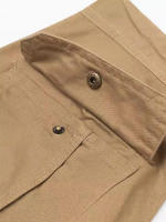 Pantalones cargo de algodón grueso con bolsillos para hombre, rectos, informales, - details 8
