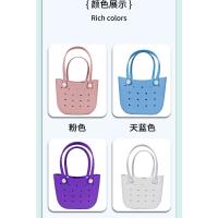 Bolso de Luna Creciendo Versátil Estilo Coreano Nicho con Asa Superior Bolso de Playa de EVA - details 4