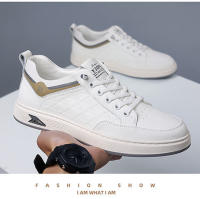 Primavera nuevos zapatos casuales de moda para hombres con suela versátil blanca, zapatos de tabla suave transpirables y cómodos - details 26
