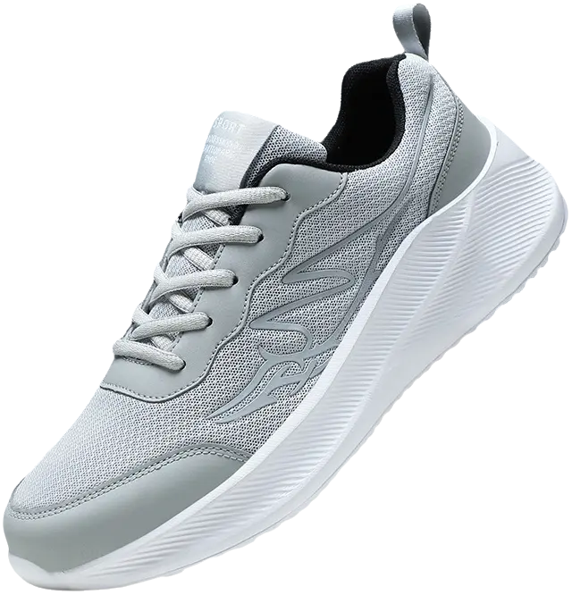 Nuevo extra grande talla 48 zapatos de los hombres más el tamaño 47 zapatos deportivos y de ocio ligeros absorbentes de golpes zapatos de malla de los hombres - 1