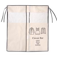 Cubierta Antipolvo para Colgar Ropa Bolsa de Almacenamiento Visible para Vestido, Abrigo, Armario de Gran Capacidad Herramienta de Almacenamiento para el Hogar - details 0