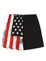 Pantalones cortos de playa sueltos para hombres, ropa deportiva, pantalones cortos de patrón 3D de secado rápido con cordón, pantalones cortos ligeros para trajes de baño de verano, bañador de natación para vacaciones en la playa - details 10