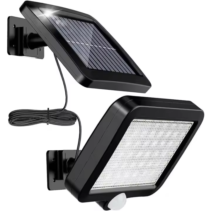 Iluminación Exterior con Sensor de movimiento Solar, iluminación impermeable para jardín, 56led - 1