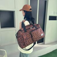 Bolso de Viaje de Ocio de Gran Capacidad con Estampado de Leopardo Bolso de Deportes y Fitness con Múltiples Bolsillos y Compartimento para Zapatos - details 16