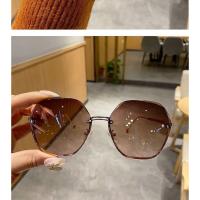 Gafas finas de cara grande, gafas de sol, gafas de sol para mujer - details 5