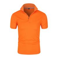 Camisa Polo Para Hombre Urban Chic Gris Clásico Con Detalle De Rayas Corta Estilo Casual Primavera Verano Material Poliéster - details 2