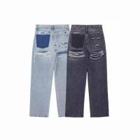 Pantalones de mezclilla de talla grande para mujer - details 2
