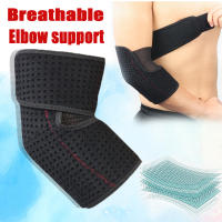 2Pcs Sports Compression Elbow Support Brace Adjustable Training Elbow Wrap Arm Band for Golfer, Bursitis, Tendonitis, Joint Pain - details 0
