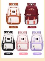 Mochilas escolares impermeables de nailon para niños y niñas, bolsa de libros para niños de grado 1 a 6, 5 colores - details 3