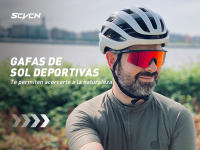 SCVCN Cycling Glasses Sports Sunglasses for Men Women, UV400 Protection Running MTB Bicycle Mountain Bike Glasses - details 0