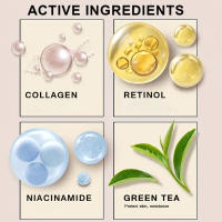 YOUNGCOME-Conjunto de crema de noche para cuello y cara para mujer, retinol antienvejecimiento, estiramiento facial antienvejecimiento, reparación nutritiva de colágeno - details 5