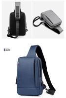 Bolso Cruzado de Tela Oxford Bolso en Pecho para Hombres Bolso Bandolera - details 12