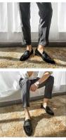 Zapatos de boda de fiesta formales de oficina de cuero informal de negocios para hombres - details 3