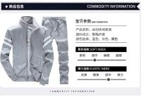 Conjunto deportivo de dos piezas para hombre, chándal de talla grande, primavera y otoño, novedad - details 2