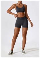 Camisola Deportiva Sin Espalda Top de Deportes Ajustado para Mujeres Absorbente de Choques - details 26