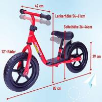 Aviator Bicicleta sin Pedales de 12 Pulgadas – Bici sin Pedales – Bicicleta de Equilibrio para Niñas y Niños – Bicicleta de Aprendizaje para Niños Pequeños - details 14