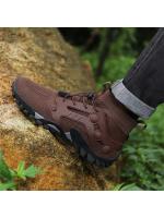 Zapatos de senderismo para hombre, zapatos de senderismo impermeables bajos para exteriores, zapatillas de senderismo y rastreo ligeras y transpirables - details 3