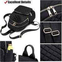 Mochila antirrobo para mujer, Bolso de hombro de nailon impermeable, Bolso escolar informal - details 2