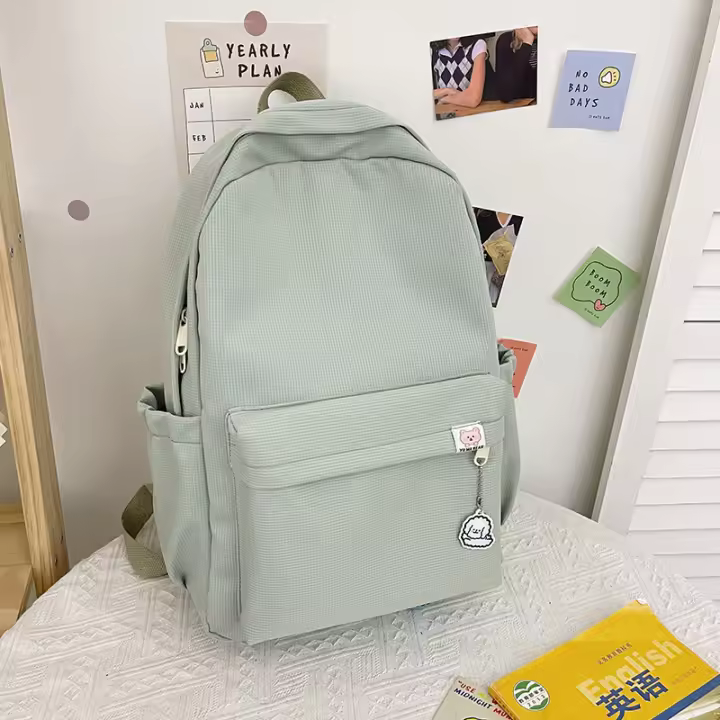 Mochila de Viaje Impermeable de Gran Capacidad Material de Nylon Ideal para Estudiantes de Secundaria y Universidad - 1
