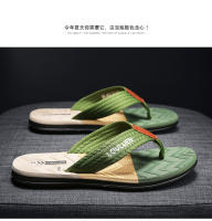 Verano nuevas zapatillas moda masculina casual playa chanclas para hombre. - details 11