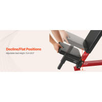VEVOR hine, juego de prensa, banco plano inclinable ajustable con brazos convergentes independientes, equipo superior, equipo de gimnasio en casa Fiess - details 2