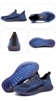 Zapatos de seguridad transpirables para hombre, botas de trabajo con puntera de acero, zapatos de seguridad indestructibles a prueba de pinchazos, zapatillas ligeras y cómodas - details 18