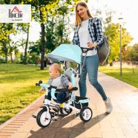Triciclo para Bebés 6 en 1 Evolutivo con Toldo Plegable, Mango de Empuje, Cinturón de Seguridad, Cesto de Carga 25kg Deportes y Aire Libre - details 19