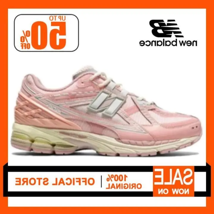 LETEN 【100% Original】 FuelCell Rebel 1906R M1906NLN Zapatillas unisex rosas Zapatillas para correr Pegatinas de pared - 1