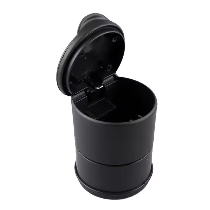 Nuevo cenicero de cigarros con monedas de basura, cenicero de tamaño universal en estilo automóvil, 1 pieza. - 1