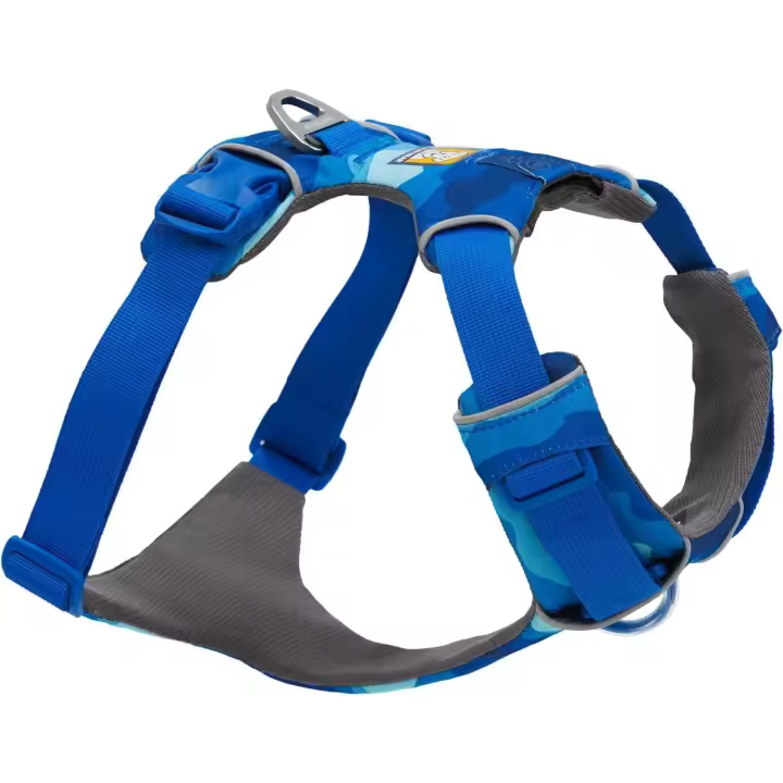 RUFFWEAR Arnés de Gama Frontal, arnés para Perro Extra Grande, arnés Reflectante en Y, Ajustable, cómodo, Acolchado, para Caminar y Correr, 2 Accesorios de Correa y Anillo, Pequeño, Coastal Mountains - 1
