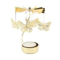 Velas Giratatorias de Metal en Formas de Copo de Nieve y Ángel Portavelas para Té Romántico, Boda, Decoración del Hogar en Navidad - details 26