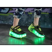 Nuevo modelo 2025 Zapatillas Deportivas Para Niño, Zapatos Luminosos Con Carga Usb De Malla De Dibujos Animados De Araña, Patines Deportivos Para Exteriores, Zapatos De Skate Para Niños Y Niñas, Zapatos Informales - details 11