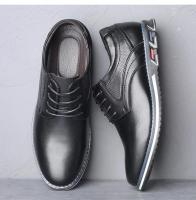 Zapatos de Cuero para Hombres Zapatos Casuales con Suela Gruesa Resistentes al Desgaste - details 2