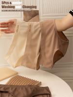 5 piezas de bragas sin costuras, cintura media, color Maillard, bragas para mujer, levantamiento de glúteos, alta elasticidad, cómodas y transpirables, lencería para mujer, ropa interior plana para mujeres, faja para barriga plana. - details 6