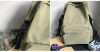 Mochila de nylon de moda sólida Estilo japonés para mujeres Ligera para secundaria y universidad - details 18