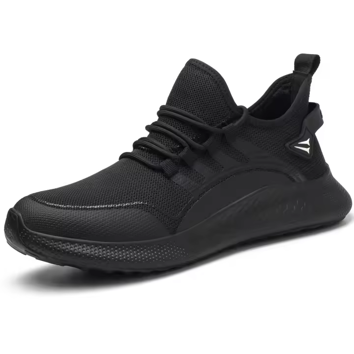 Zapatos De Seguridad Para Hombre Indestructibles Antipinchazos Transpirables Con Punta De Acero Ligeros Botas De Trabajo Con Suela De Goma - 1