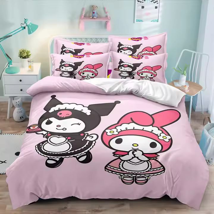 Funda nórdica para cama, juego de cama con estampado 3D suave y cómodo a la moda para decoración del hogar, regalos para niños - 1