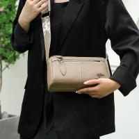 Bolso cruzado de piel auténtica para mujer, bandolera de cuero de vaca suave, 2023 - details 11